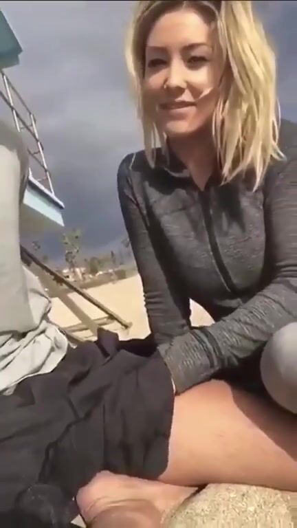 Blowjob On The Beach