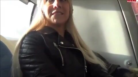 Lena Loch On A Bus