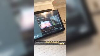 Uncle tries to play tunes in front of whole family and porn hub pops up.