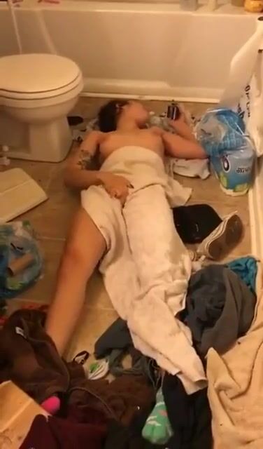 Caught In Bathroom !!