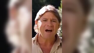 Steve Irwin tells about the Crocodile Death Roll, while a girl gives a BJ