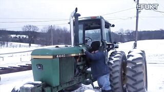 Damn tractor won't start and is making some strange noises