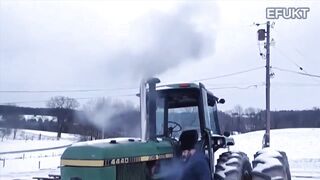 Funny: Damn tractor won't start and is making some strange noises #4