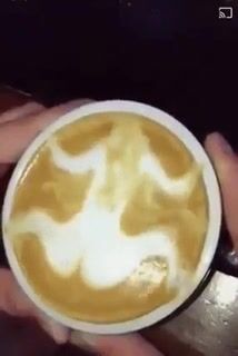 When the barista is trying to tell you something...
