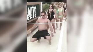 Wardrobe Malfunction at the Beach Party