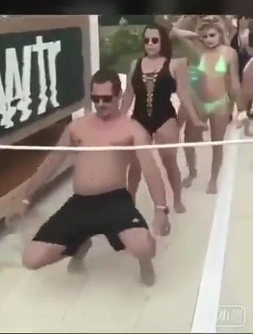 Wardrobe Malfunction at the Beach Party