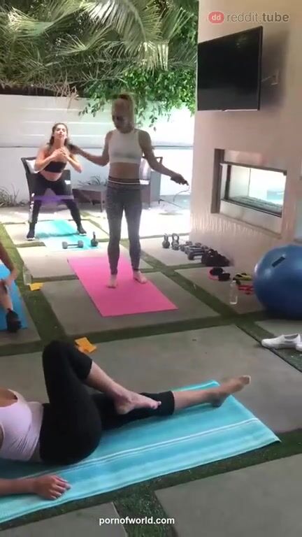 Gymnastics in the open air!