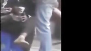 Funny: Even sitting was too difficult for her #3