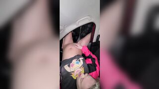 Funny: Girl Pisses out of Car Window on Busy Freeway #3