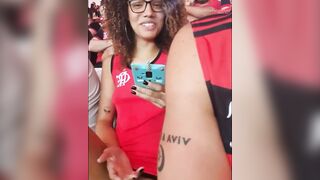 Trashy: Showing Pussy at the Game #4