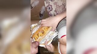 Cum hotdog
