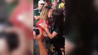 Trashy: Russia Vs Mexico Kiss (Russia World Cup 2018). Who won? Who's next ? You decide #3