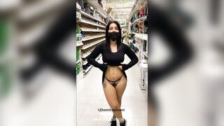 Trashy: Hot girl showing off her perfect body in public ♥️♥️♥️♥️♥️♥️ #2