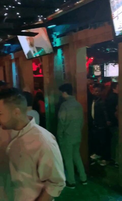 Exposing tits in the club