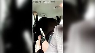 Trashy: Hard fucking a slut in the back of a car #3