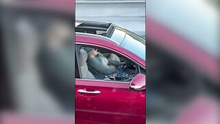 Trashy: Drive by fingering #2