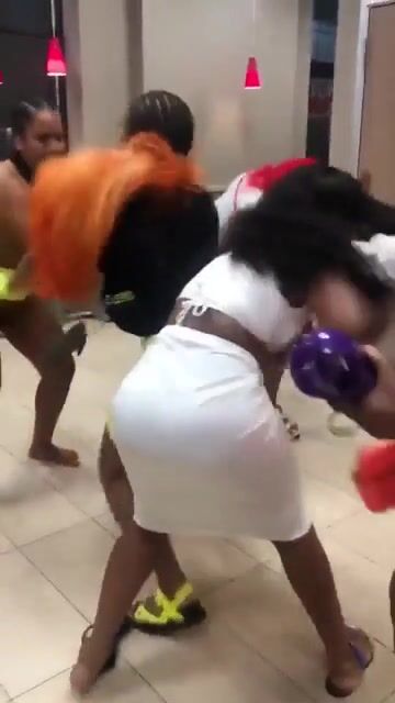Fighting at a restaurant