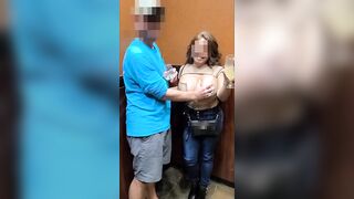 Trashy: One Too Many and Letting A Stranger Fondle Her Boob #4