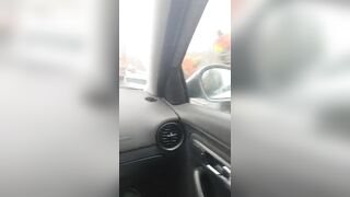 Trashy: She's weaving to oncoming drivers to show them those huge boobs [Cukierkowa Zgrywuska] #3