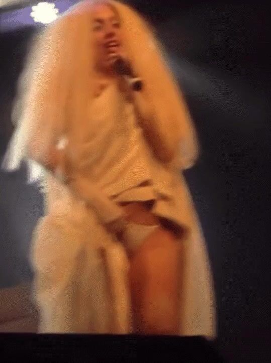 Lady Gaga on Stage