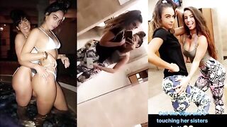 Trashy: Sommer Ray lets her mother and sister play with her ass and tits #3