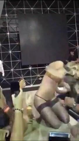 Hot Stripper Going Wild And Letting People Touch Her