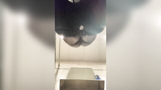 Trashy: Squatting in the stall #4