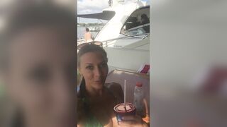 Trashy: Flashing on a Boat #2