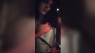 Trashy: Fingering hottie in an Uber #2