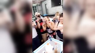 Trashy: That titty has some weight to it #4