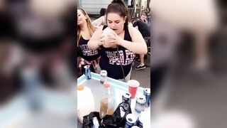 Trashy: That titty has some weight to it #2