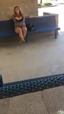 Crackhead with some tiddies