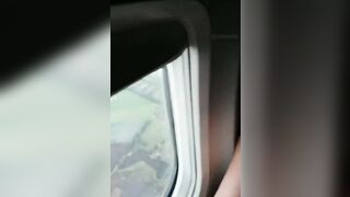 Busty Latina Gets Way Too Horny on a Plane