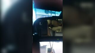 Trashy: Fucking in the Uber during a traffic jam #4