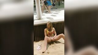 Trashy: she needed to take care of business after the party #4