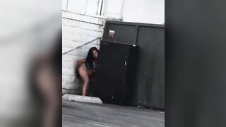 Trashy: Found a homeless chick getting it #2