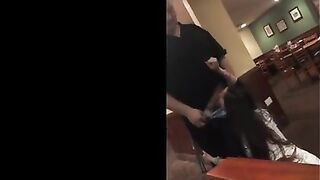 Trashy: Sexy Girl Sucks Dennys' Waiter's Dick Instead of a Tip #3