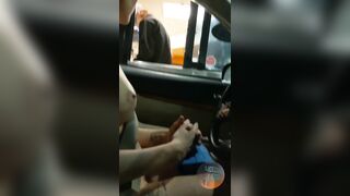 Trashy: Naked in the drive-through #4