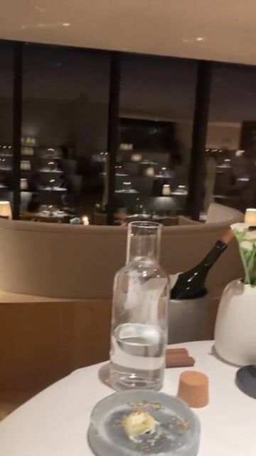 Naked in hotel restaurant