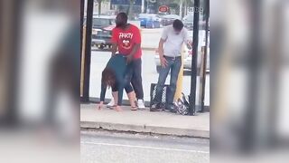 What happens at a Bus Stop