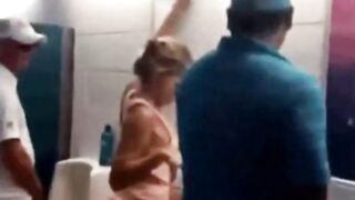 Trashy: Drunk Skank In The Man`s Restroom #2