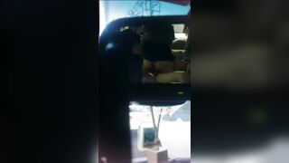 Trashy: in the backseat of a taxi during a traffic jam #4