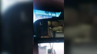 Trashy: in the backseat of a taxi during a traffic jam #2