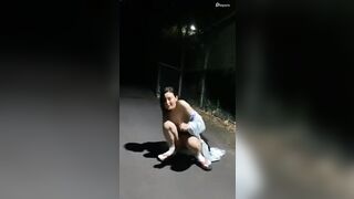 Trashy: Almost Caught Getting Herself Off on The Street #3