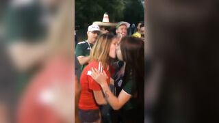 Trashy: Opposite fans brought together this World Cup #3