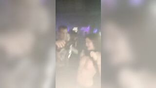 Trashy recording of trash at the club