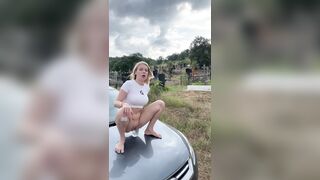 Trashy: when you die I'll jerk off near your grave, do you mind? #2