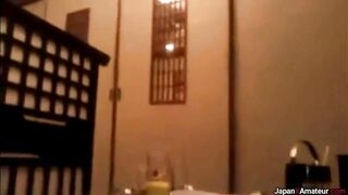 Trashy: Amateur Japanese Girl Giving A Blowjob At A Restaurant #3