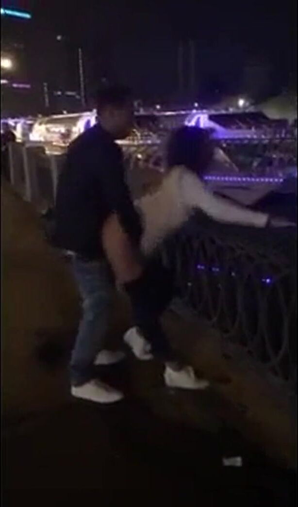 Sex in front of the sea
