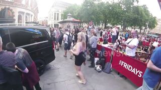 Trashy: Woman Flashes Tits For Singer Liam Gallagher #4